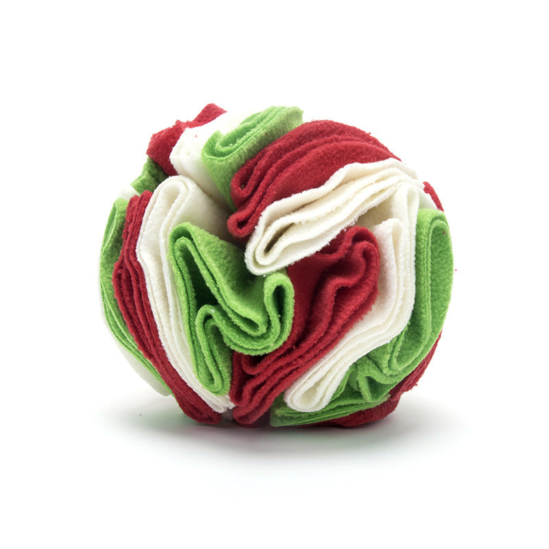 Festive snuffle ball