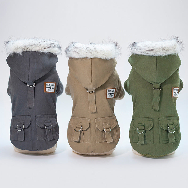 Hooded Dog Coat