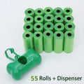 1,100 poo bags with dispenser