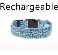 Rechargeable LED dog collar