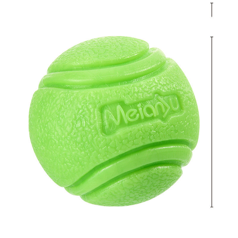 3 Solid Rubber Balls