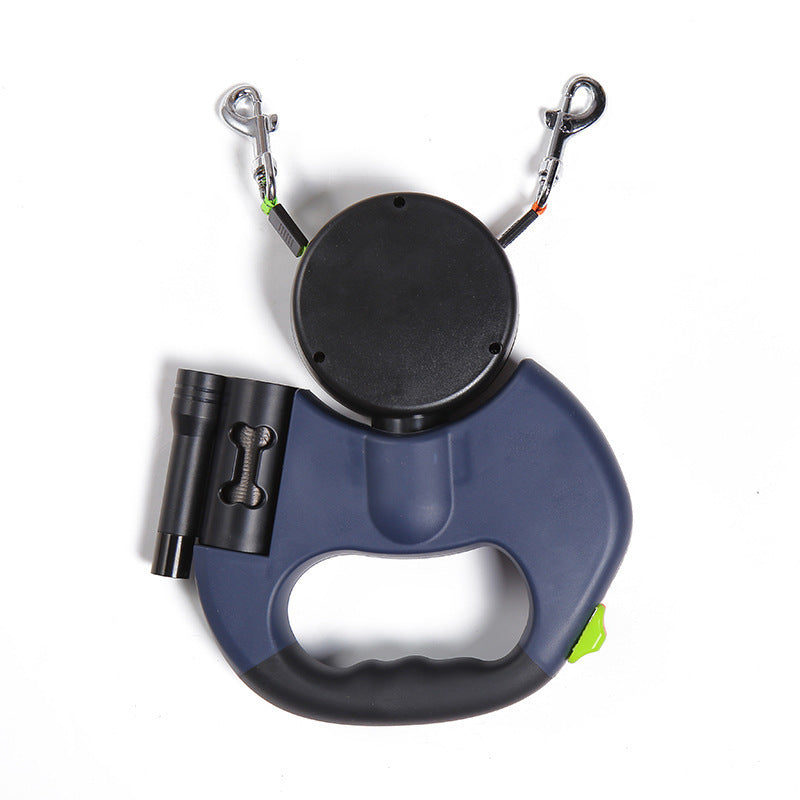 Retractable Lead for 2 Dogs