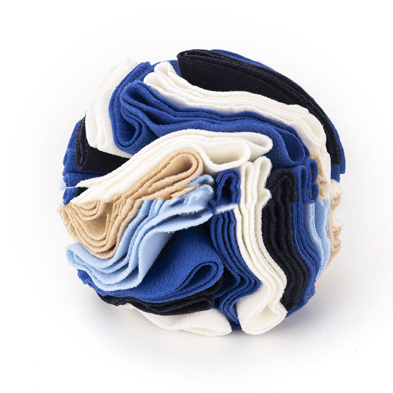 Blue snuffle ball