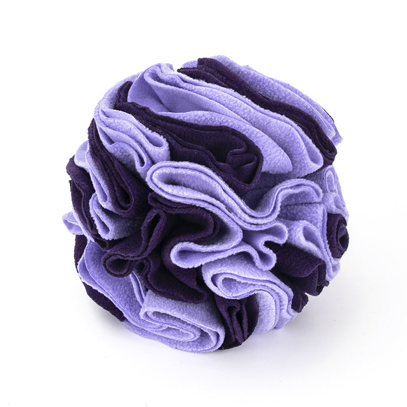 Purple snuffle ball
