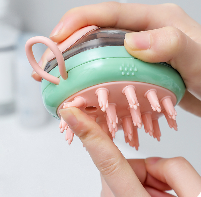 Shampoo Dispensing Bath Brush