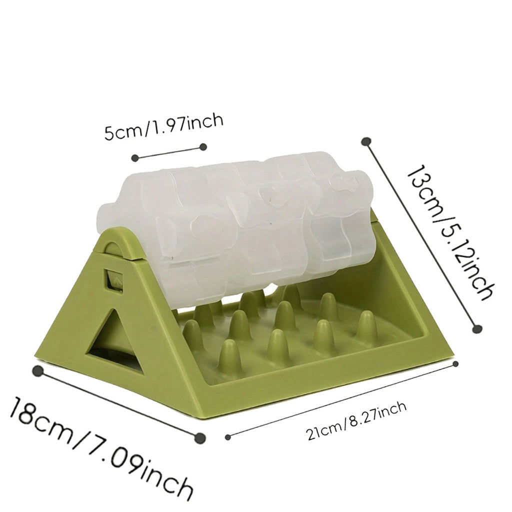 Rotating slow feeder puzzle