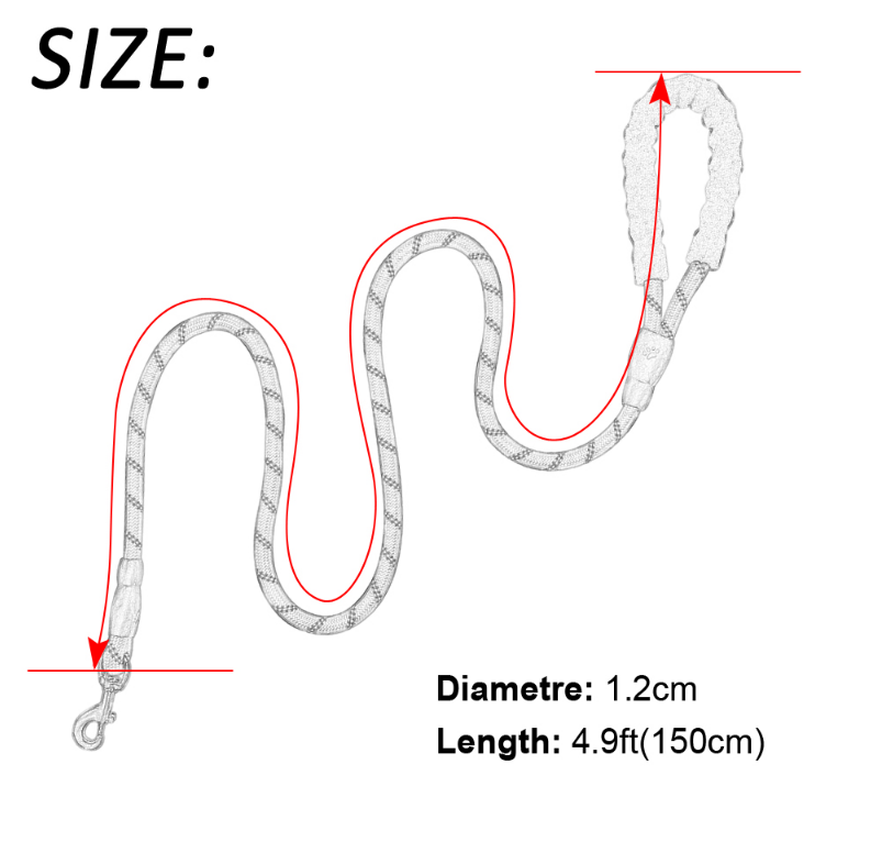 Reflective Rope Lead
