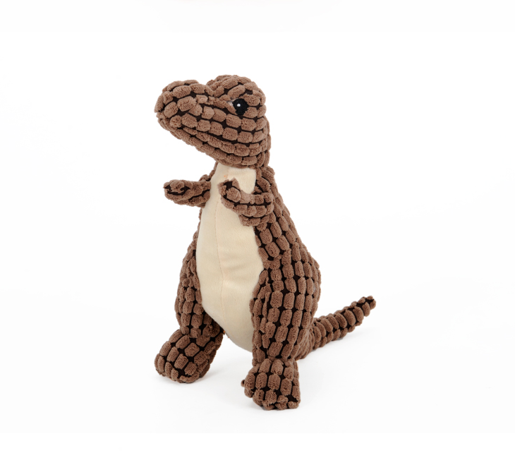 Squeaky Plush Dinosaur