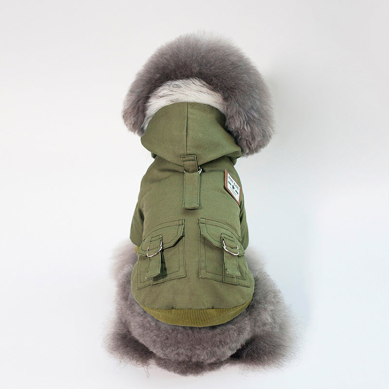 Hooded Dog Coat