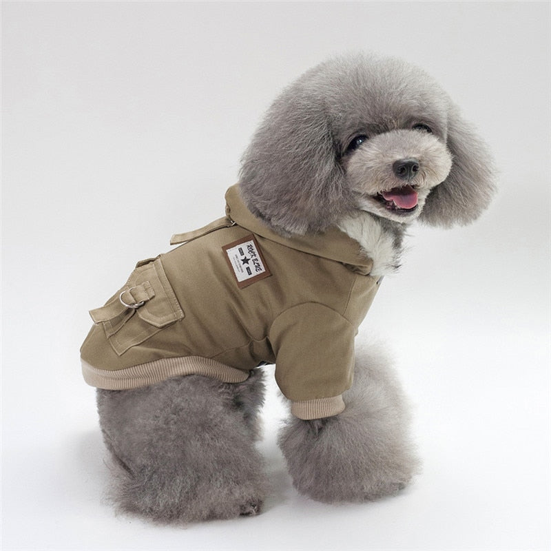 Hooded Dog Coat