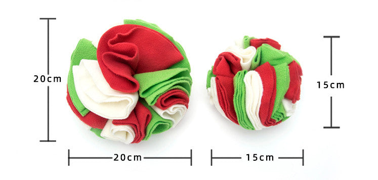 Snuffle ball sizes