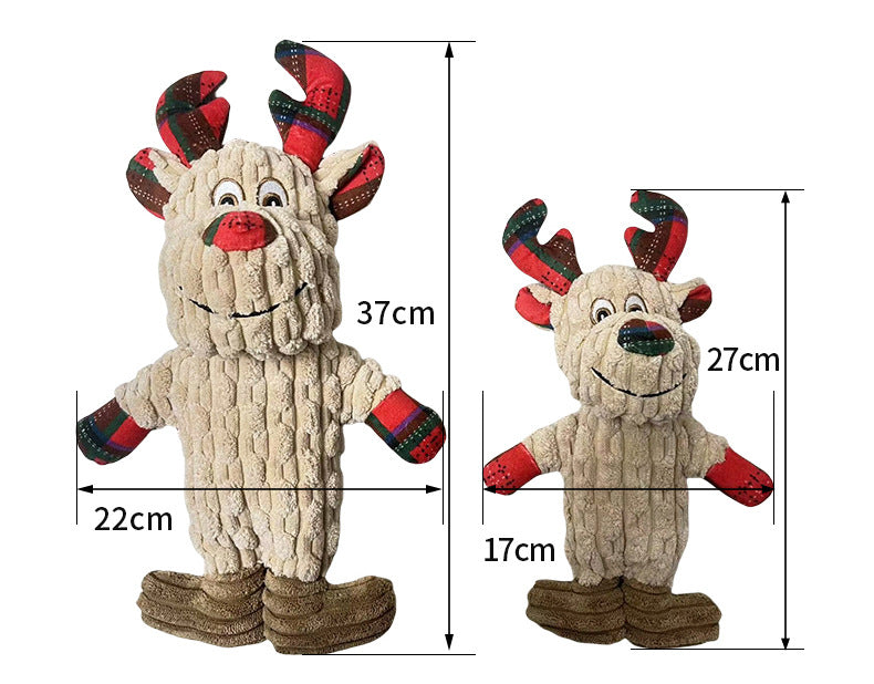 Squeaky Festive Plush Toys