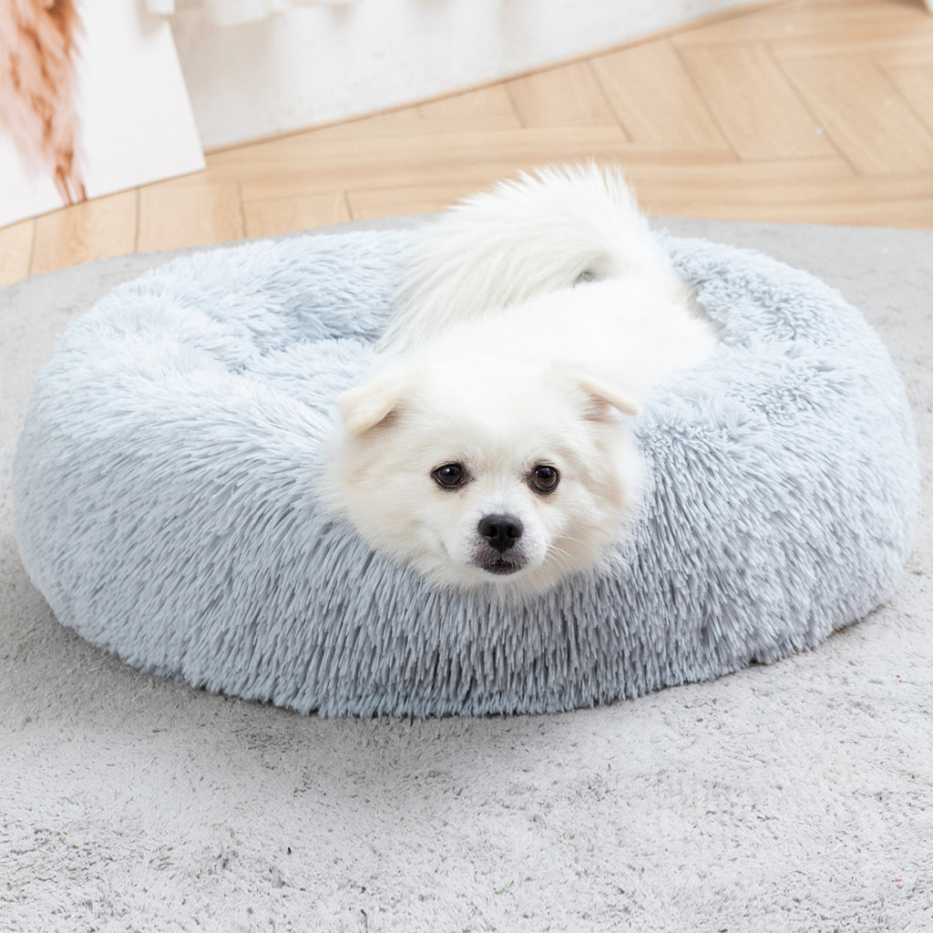 Snooze Donut calming dog bed