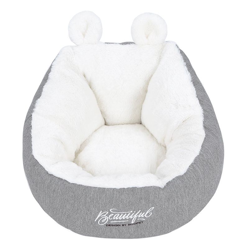 Bear-Ear Cosy Dog Bed