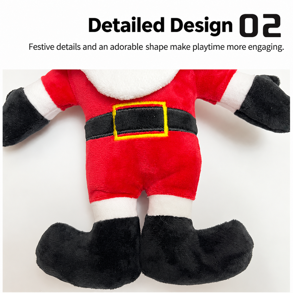 Squeaky Festive Plush Toys