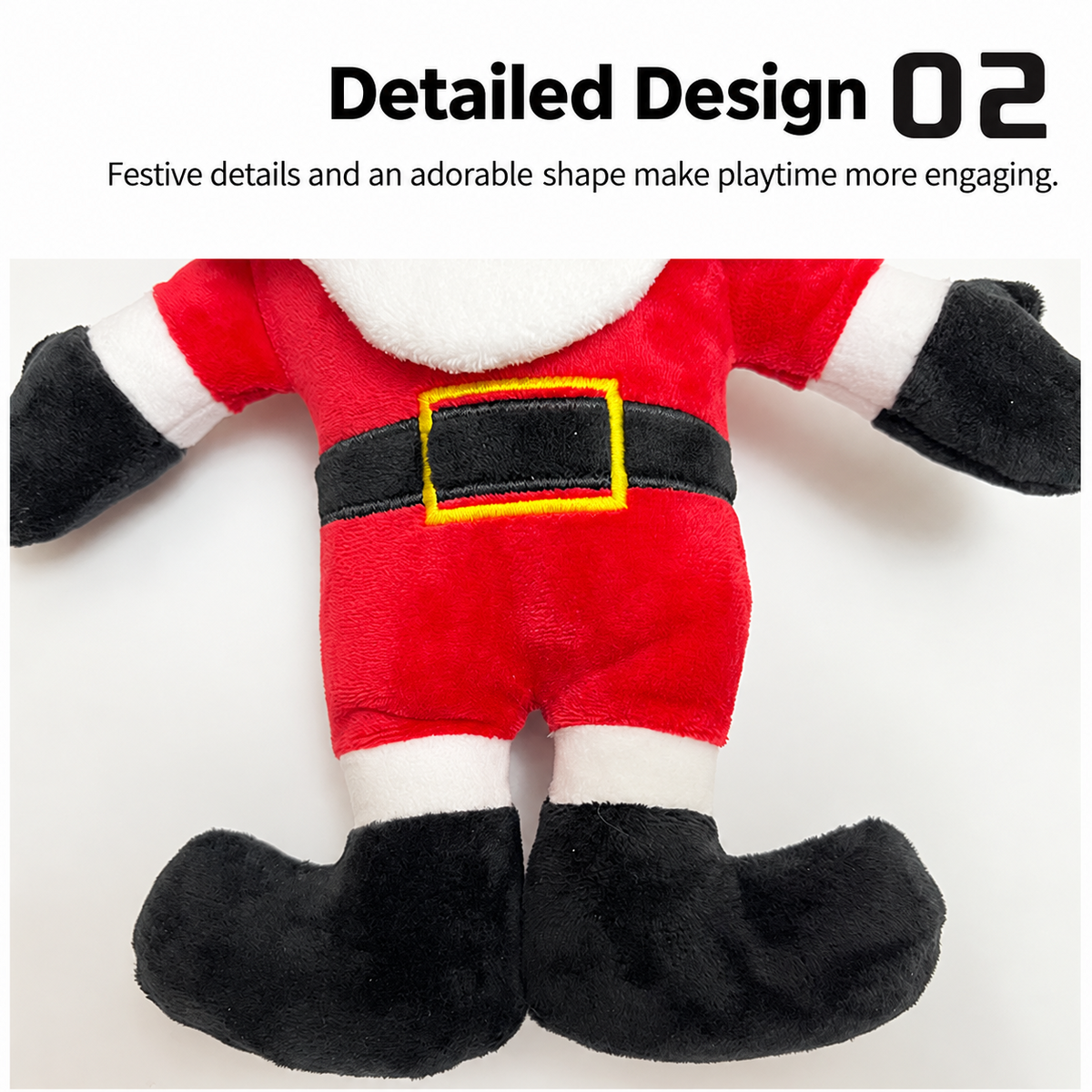 Squeaky Festive Plush Toys