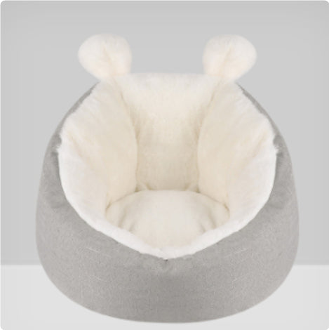 Bear-Ear Cosy Dog Bed