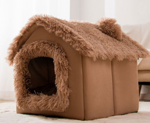 Cosy Covered Dog Bed