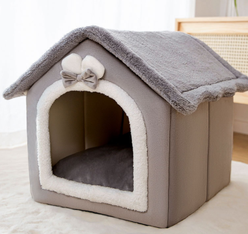 Cosy Covered Dog Bed
